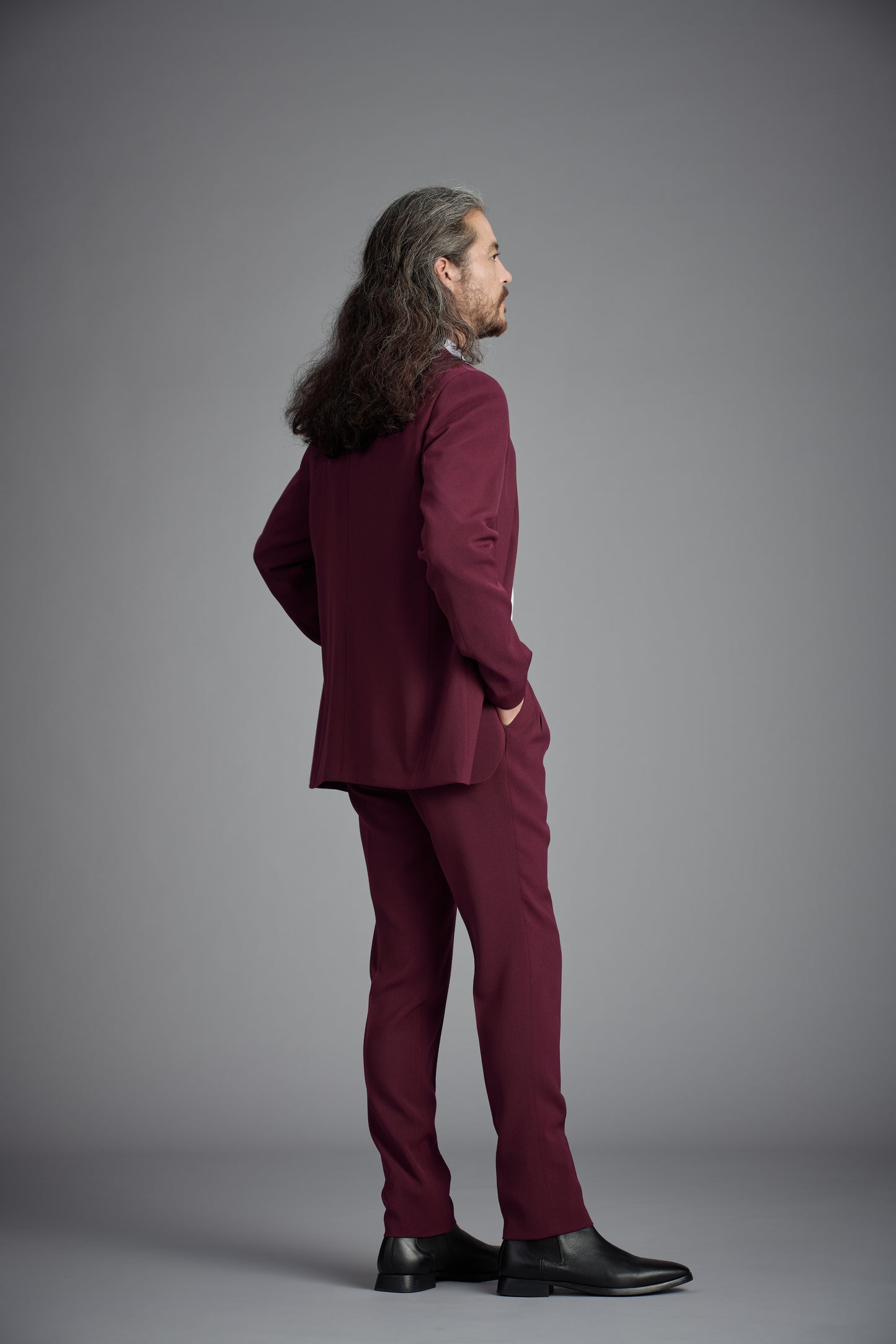 <span>Relax Line Suit</span><br>tex No. 17604 / RD / セットアップ