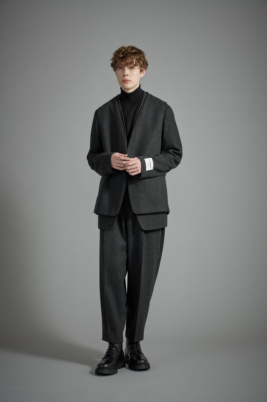 <span>Relax Line Suit</span><br>tex No. 19606 / FD /スリーピース