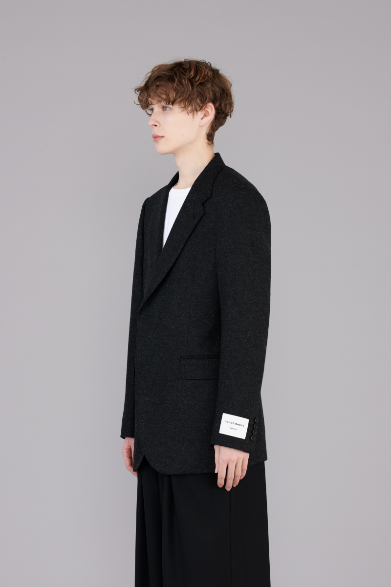 比翼ワイドラペルジャケット<br><span>Slim Line Jacket</span>