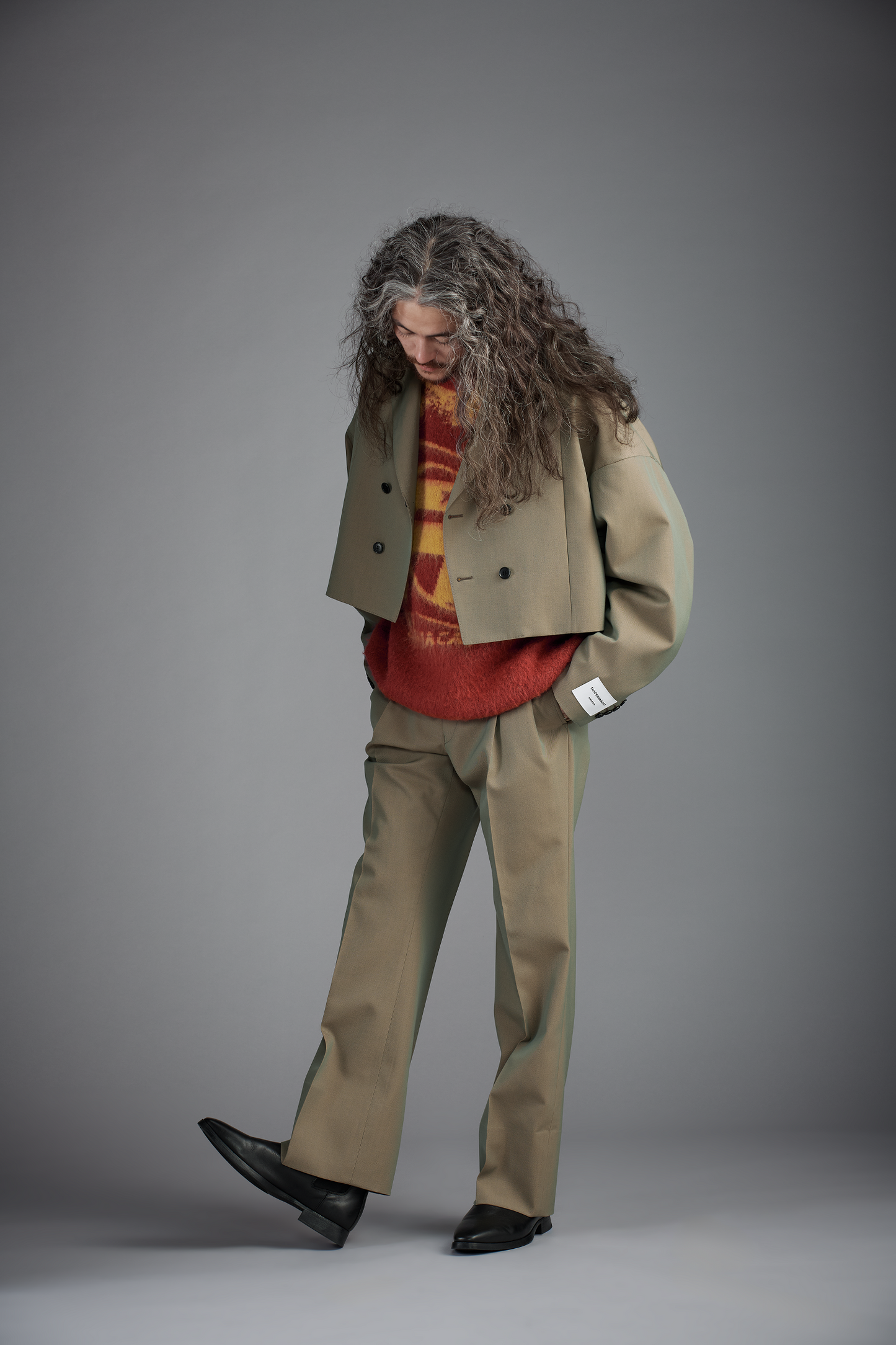<span>Relax Line Suit</span><br>tex No. 18604 / GM / セットアップ