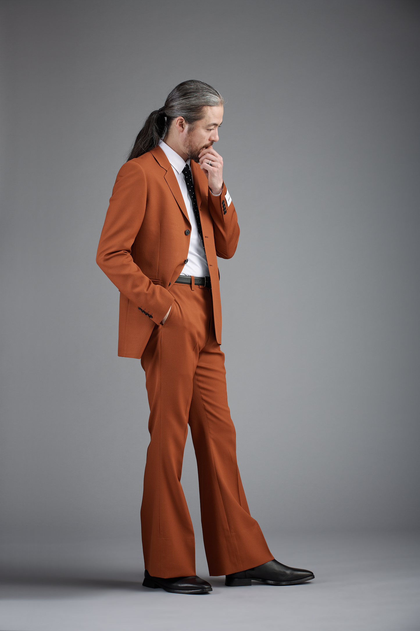 <span>Slim Line Suit</span><br>tex No. 18605 / RM / セットアップ