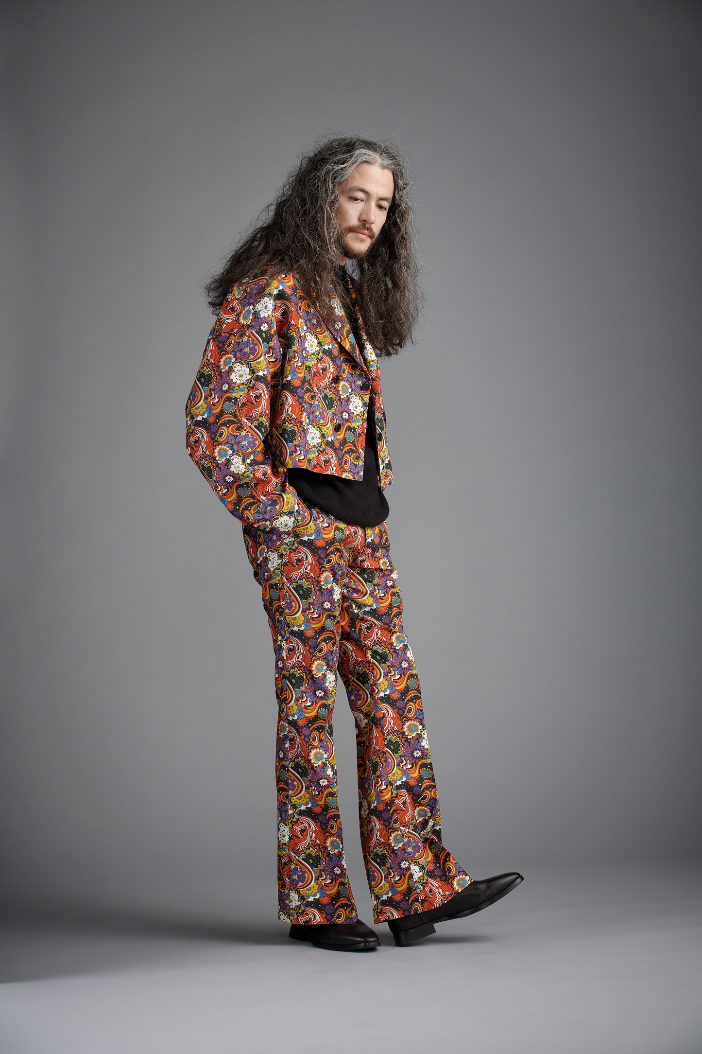<span>Relax Line Suit</span><br>tex No. 18608 / k / セットアップ