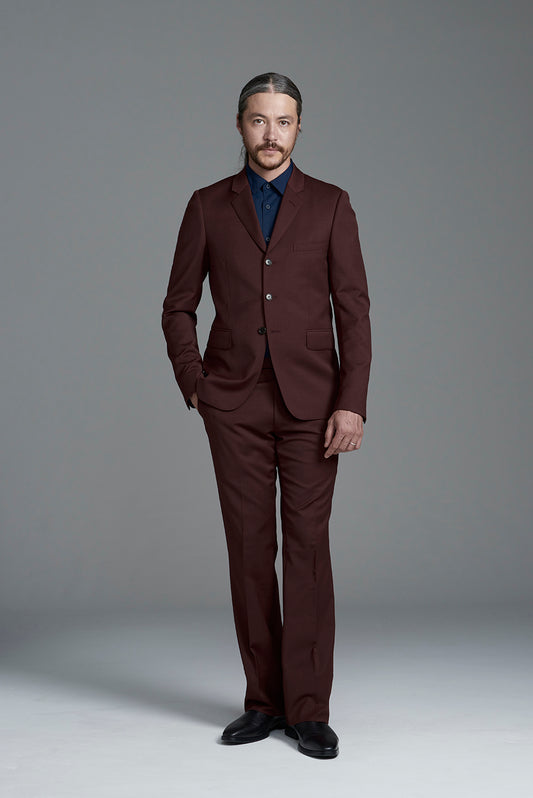 <span>Slim Short Line Suit</span><br>tex No. 14604 / RD / セットアップ