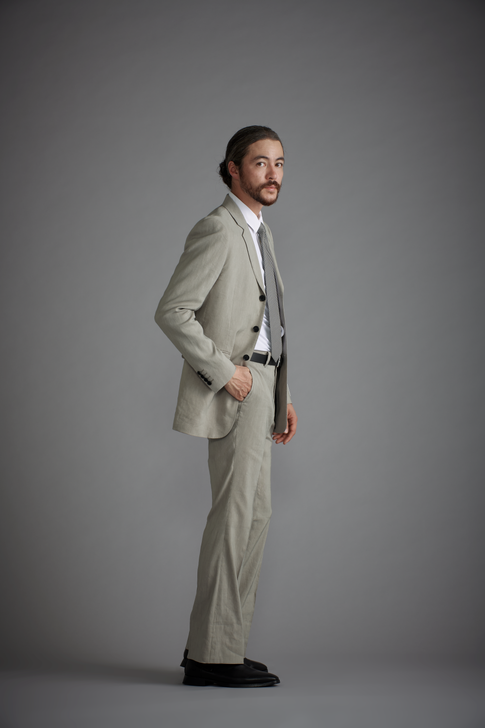 <span>Slim Line Suit</span><br>tex No. 78602 / HM / セットアップ