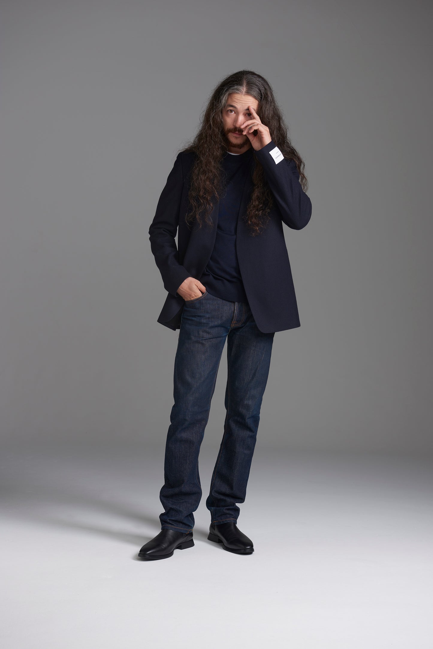 <span>Relax Line Jacket</span><br>tex No. 15622 / ED / ジャケット<br>（Mercedes-Benz me magazine掲載）