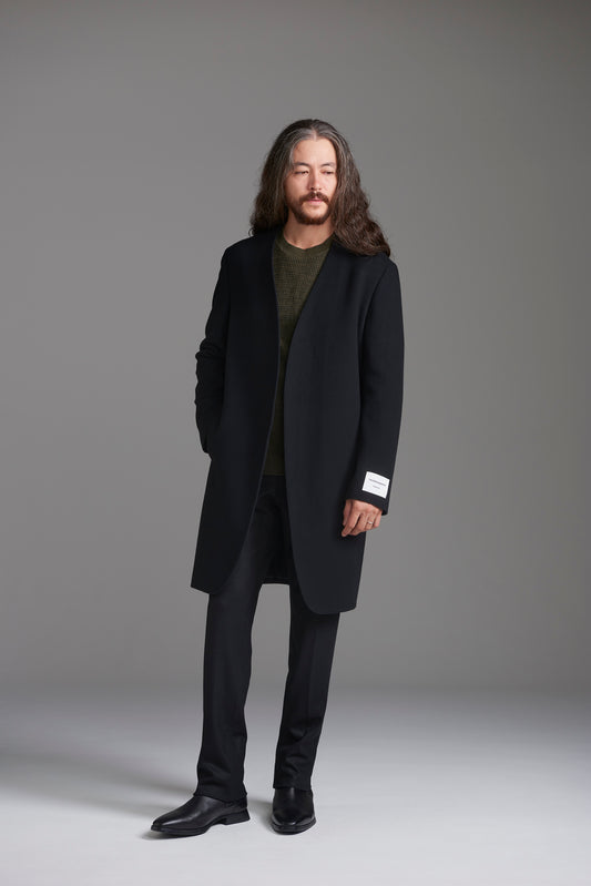 <span>Relax Line Coat</span><br>tex No. 15621 / K /コート<br>(LEON掲載)