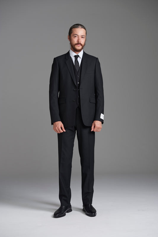 <span>Slim Line 3 pieces</span><br>tex No. 14600 / K / スリーピース