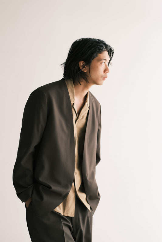 <span>Relax Line Suit</span><br>tex No. 14610 / GM / セットアップ