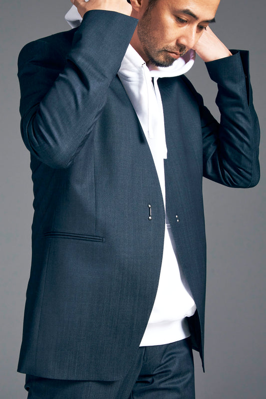 スリム1ホックジャケット<br><span>Slim Line Jacket</span>